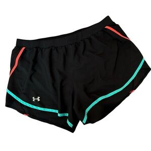 Under Armour Women's Black Running Shorts size xl
